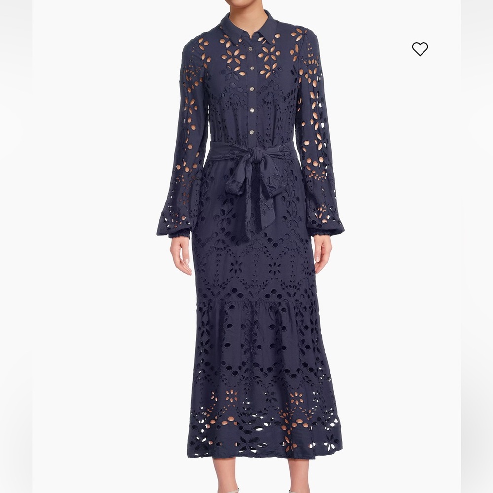 NWT Lilly Pulitzer Zia Eyelet midi dress size 14